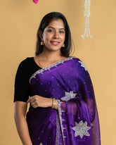 Fendy designer Saree